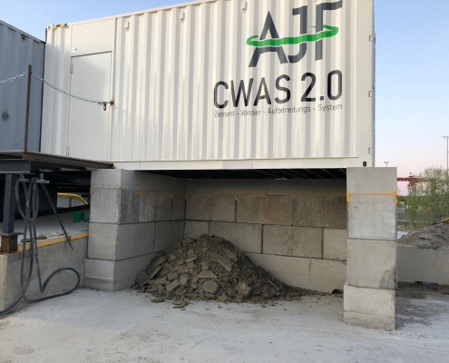 AJF CWAS Concrete water treatment system