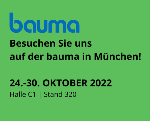 Bauma 2022 AJF Group Besuchen Sie uns auf der Bauma in München