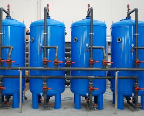 AJF Produkte für die Industrielle Wasseraufbereitung 