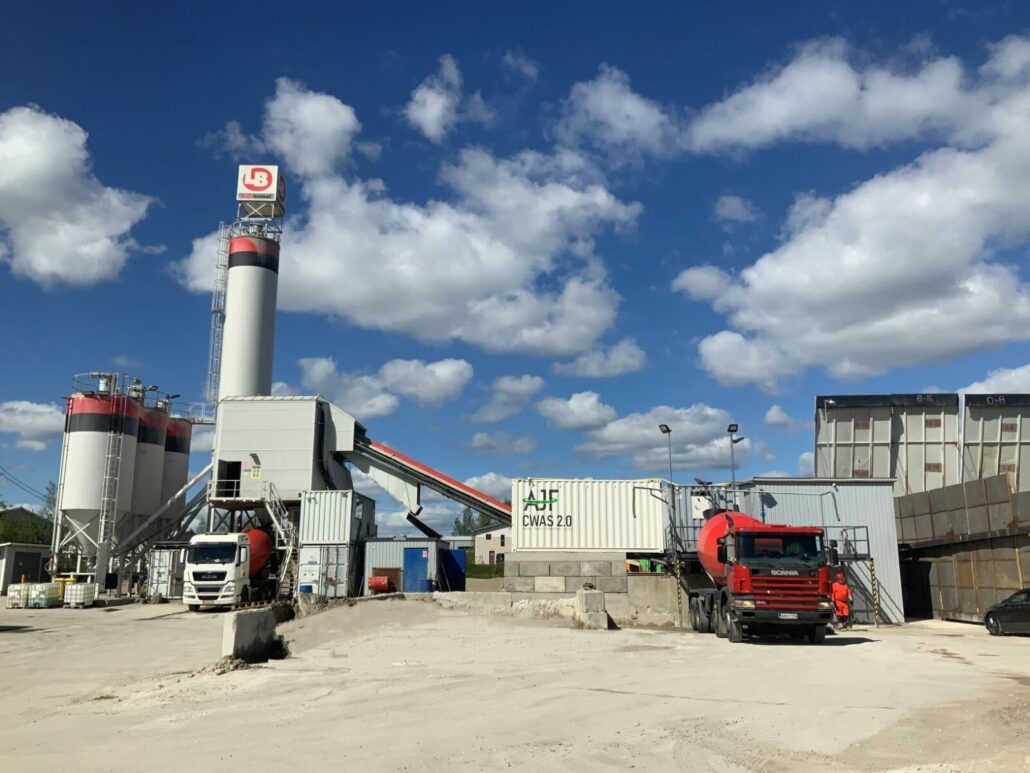 Betonschlamm Filterpresse CWAS von AJF