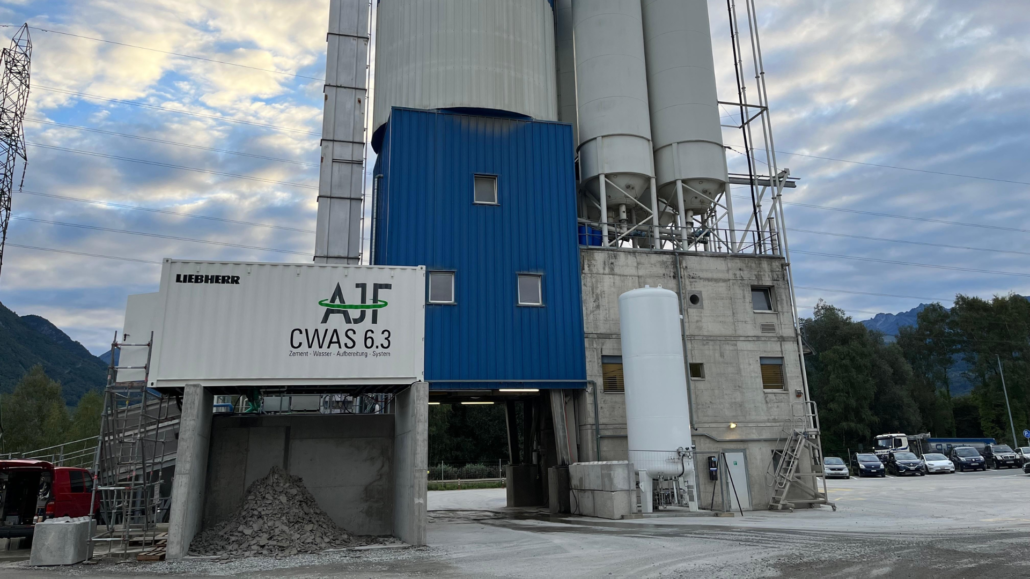 Recyclingwasser -Betonrecycling clever einsetzen