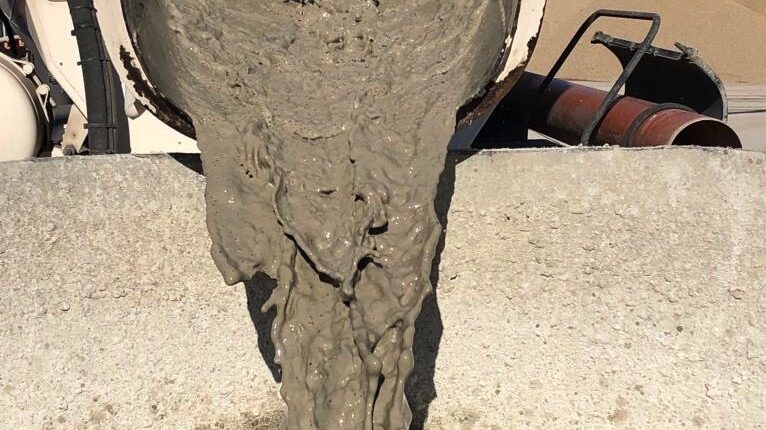 Betonrecycling Frischbeton